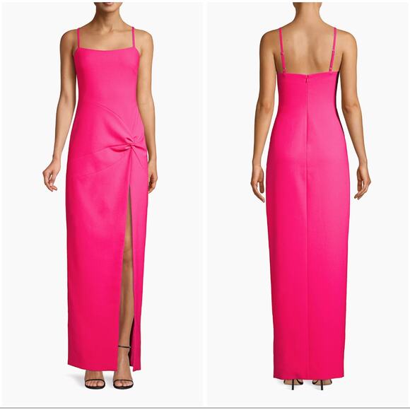Likely Kiara Knotted Gown Maxi Sleeveless Pink Size 8 - Picture 1 of 10